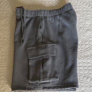 LULULEMON Gray Women's Cargo Shorts | Size MEDIUM